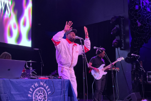 Deezie performs at the 2022 Austin Music Awards.